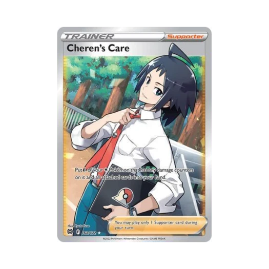 Pokemon TCG Cheren's Care RU Brilliant Stars (English Ver.)