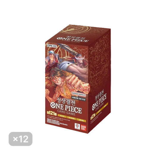 원피스 TCG OPK-02 부스터 팩 정상결전 12 박스 (288팩/한글판) 카드 이미지