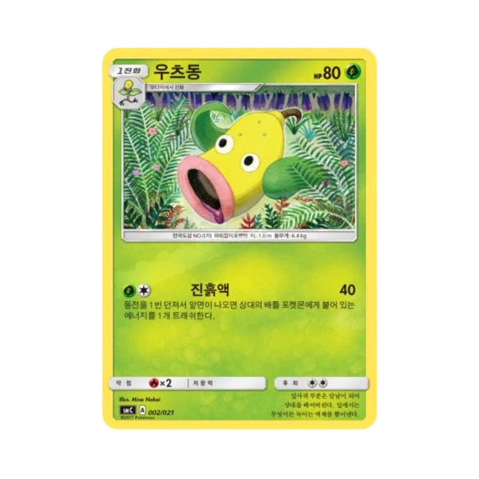 포켓몬 TCG 우츠동 썬&문 개조 스타터 세트 카프브루루 GX (한글판)