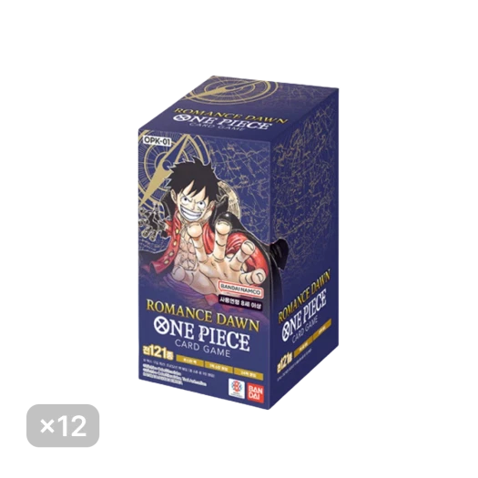 원피스 TCG OPK-01 부스터 팩 로맨스 던 12 박스 (총 288팩/한글판) 상품 이미지