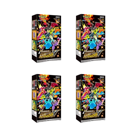포켓몬 TCG 소드 & 실드 하이클래스팩 샤이니스타 V 4박스 (총 40팩/한글판) 카드 이미지