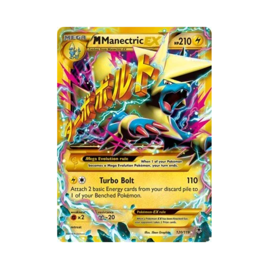 Pokemon TCG M Manectric EX RS Phantom Forces (English Ver.)