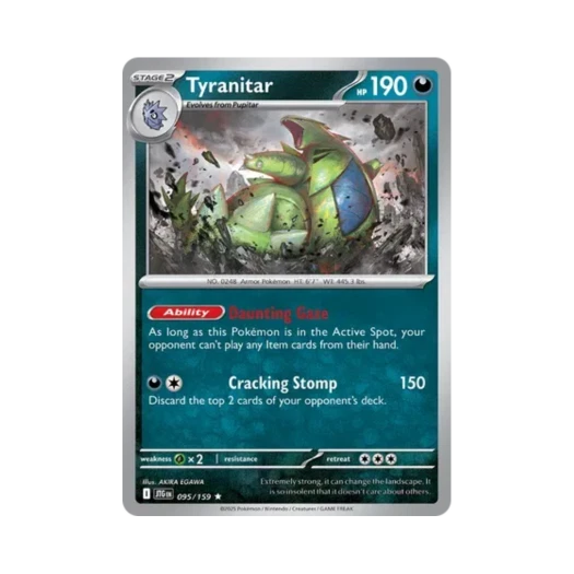 Pokemon TCG Tyranitar R Journey Together (English Ver.)