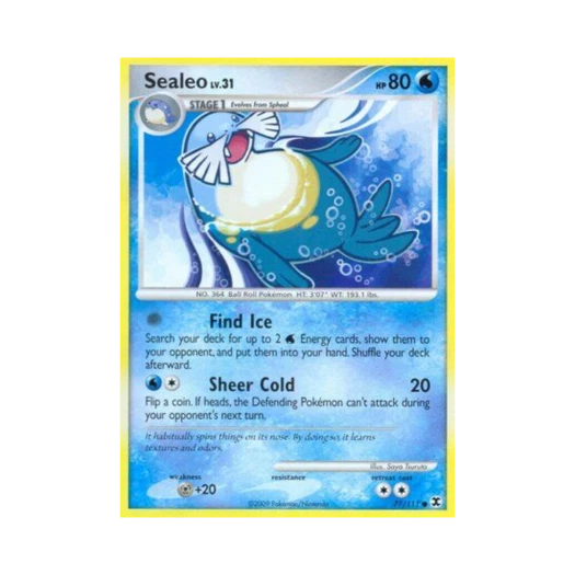 Pokemon TCG Sealeo C Rising Rivals (English Ver.)