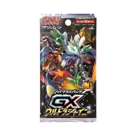 포켓몬 TCG 썬&문 하이클래스팩 GX 울트라 샤이니 팩 (10장/일어판) 카드 이미지