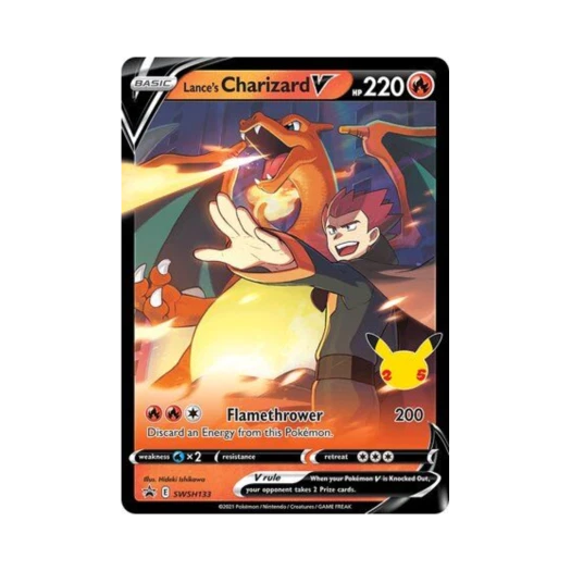 포켓몬 TCG 목호의 리자몽 V 점보 P 소드 & 실드 프로모카드 (영문판) 카드 이미지