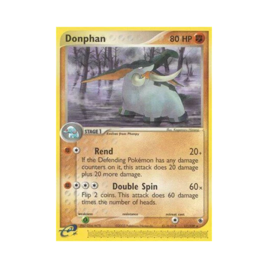 Pokemon TCG Donphan R EX Ruby & Sapphire (English Ver.)