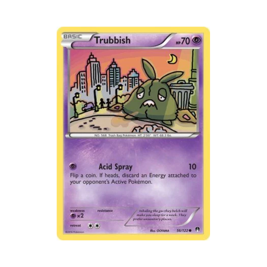 Pokemon TCG Trubbish C BREAKpoint (English Ver.)