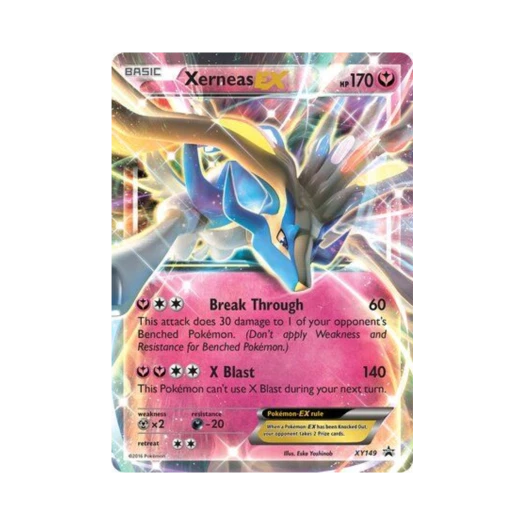 포켓몬 TCG 제르네아스 EX P XY 프로모 카드 (영문판)