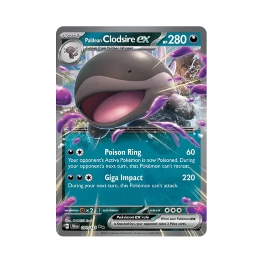 포켓몬 TCG 팔데아 토오 ex DR 저니 투게더 (영문판)