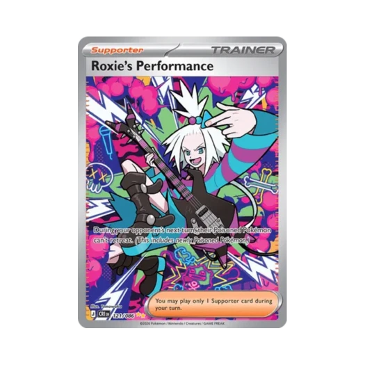 Pokemon TCG Roxie's Performance SAR Chaos Rising (English Ver.)