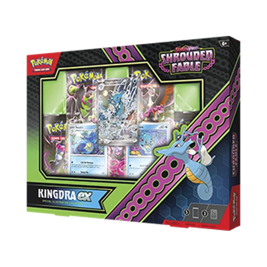 포켓몬 TCG 스칼렛 & 바이올렛 슈라우디드 페이블 킹드라 ex 스페셜 일러스트 컬렉션 (영문판)