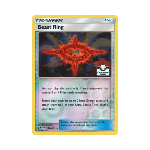 포켓몬 TCG 비스트링 R 옐로우 A 얼터네이트 (영문판)