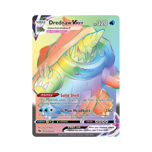 Pokemon TCG Drednaw VMAX RR Champion's Path (English Ver.)
