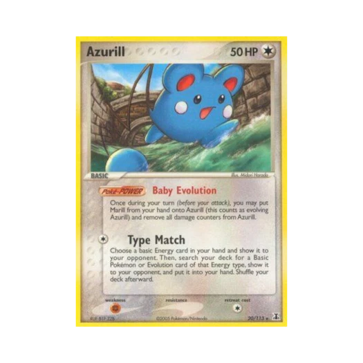 포켓몬 TCG 루리리 R EX 델타 스페이시스 (영문판)
