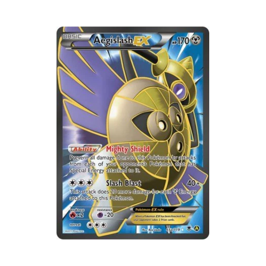 Pokemon TCG Aegislash ex RU Yellow A Alternate (English Ver.)