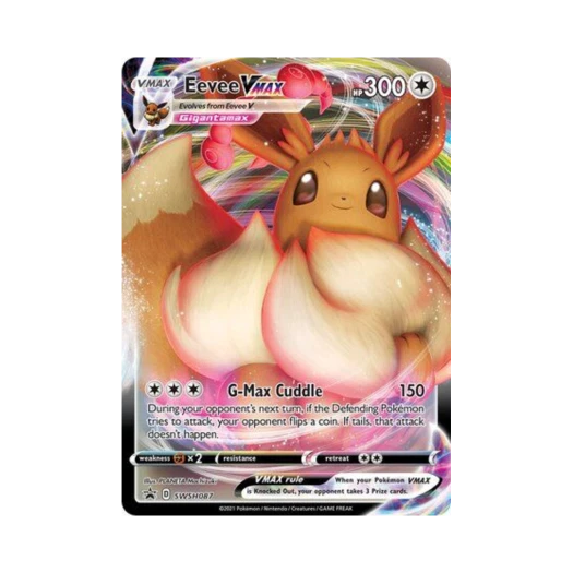 포켓몬 TCG 이브이 VMAX P 소드 & 실드 프로모카드 (영문판)