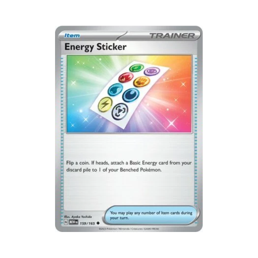 포켓몬 TCG 에너지 스티커 U 스칼렛 & 바이올렛 151 (영문판) 카드 이미지