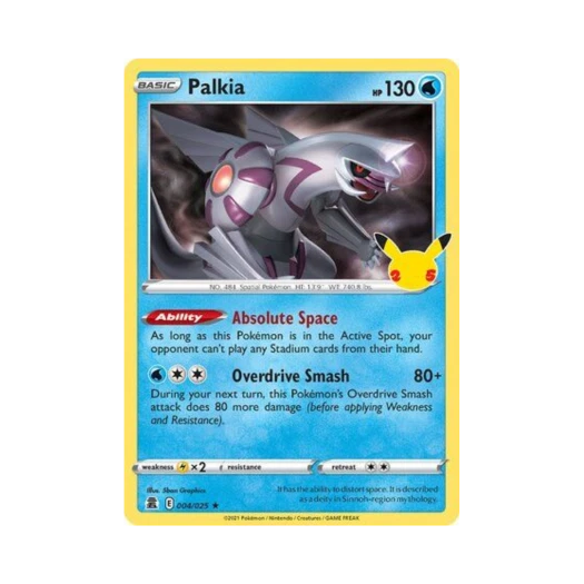 Pokemon TCG Palkia R Celebrations (English Ver.)