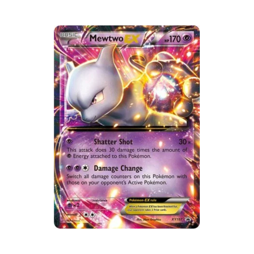 포켓몬 TCG 뮤츠 EX P XY 프로모 카드 (영문판)