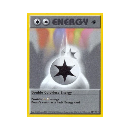 Pokemon TCG Double Colorless Energy U Base Set (English Ver.)