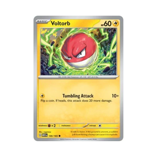포켓몬 TCG 찌리리공 C 스칼렛 & 바이올렛 151 (영문판) 카드 이미지