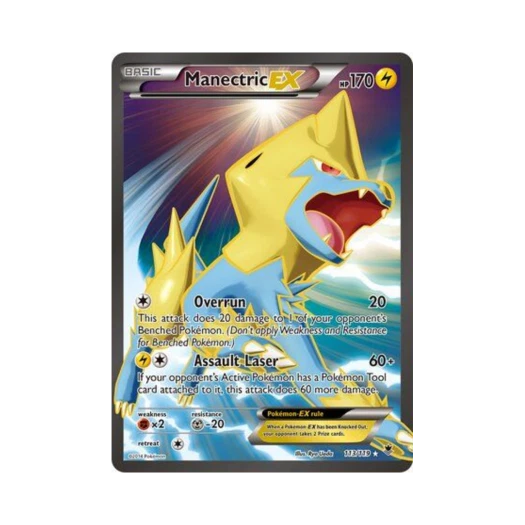 Pokemon TCG Manectric EX RU Phantom Forces (English Ver.)