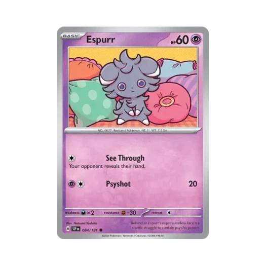 포켓몬 TCG 냐스퍼 C 서징 스파크 (영문판) 카드 이미지