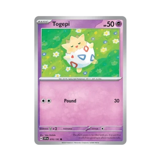 포켓몬 TCG 토게피 C 서징 스파크 (영문판) 카드 이미지