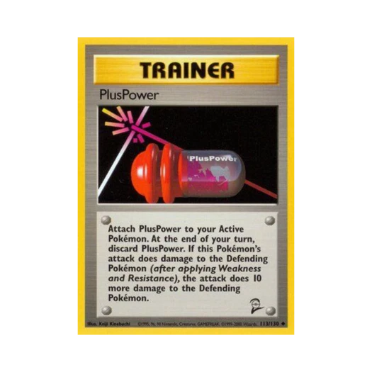 Pokemon TCG PlusPower U Base Set 2 (English Ver.)