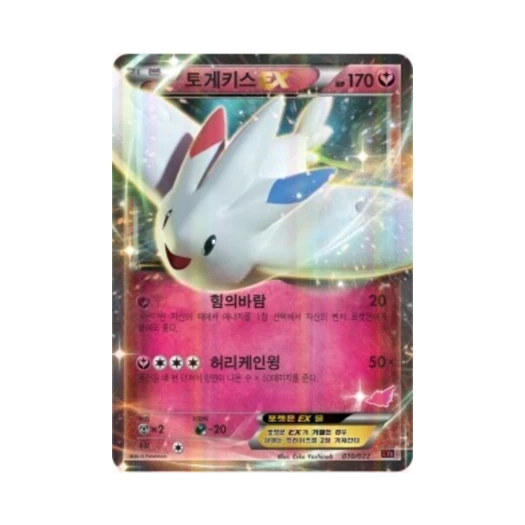 포켓몬 TCG 토게키스 ex XY 덱 개전 세트 염무왕 ex VS 토게키스 ex (한글판)