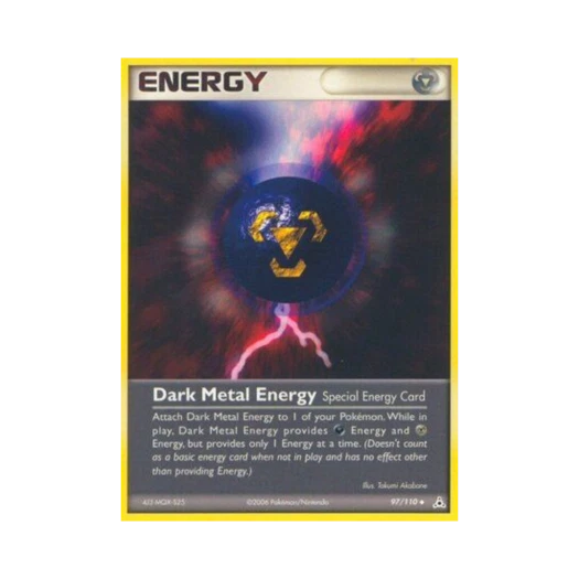 Pokemon TCG Dark Metal Energy U EX Holon Phantoms (English Ver.)
