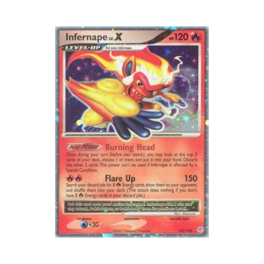 Pokemon TCG Infernape LV.X RHL Diamond & Pearl (English Ver.)