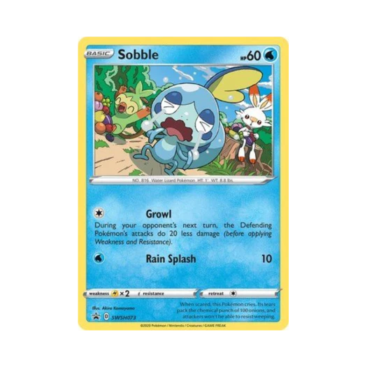 포켓몬 TCG 울머기 P 소드 & 실드 프로모카드 (영문판)