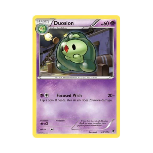 포켓몬 TCG 듀란 U 플라스마 블라스트 (영문판)