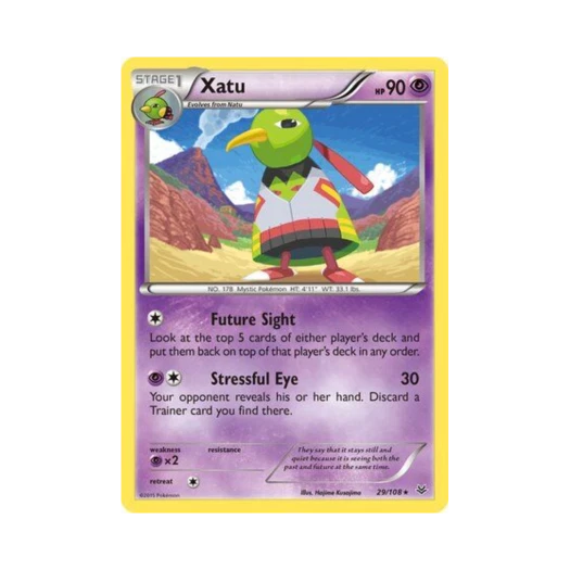 Pokemon TCG Xatu R Roaring Skies (English Ver.)