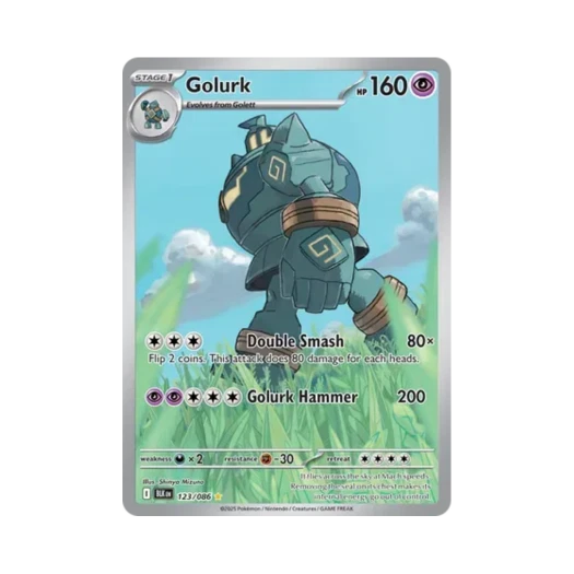 포켓몬 TCG 골루그 IR 블랙볼트 (영문판)