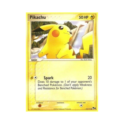 Pokemon TCG Pikachu C POP Series 4 (English Ver.)