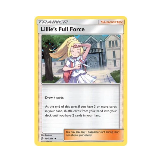 포켓몬 TCG 릴리에의 전력 U 코스믹 이클립스 (영문판)