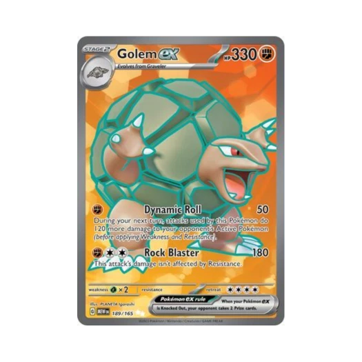 Pokemon TCG Golem ex UR Scarlet & Violet 151 (English Ver.)