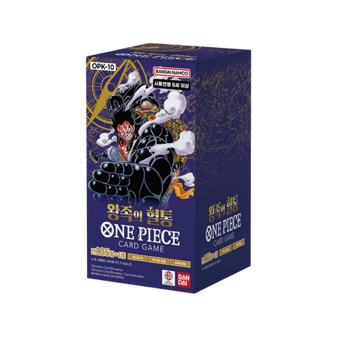 원피스 TCG OPK-10 부스터 팩 왕족의 혈통 (24팩/한글판) 상품 이미지