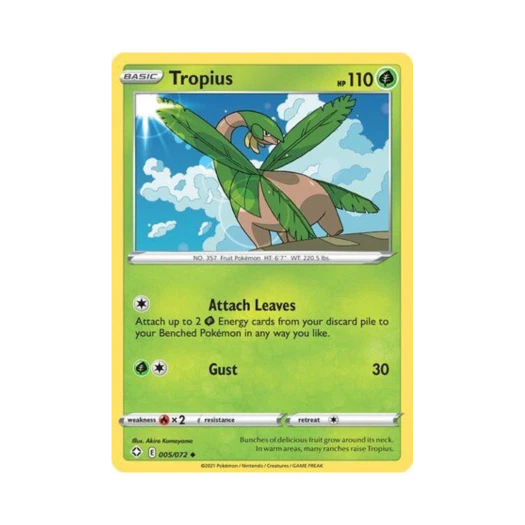 포켓몬 TCG 트로피우스 U 샤이닝 페이츠 (영문판)