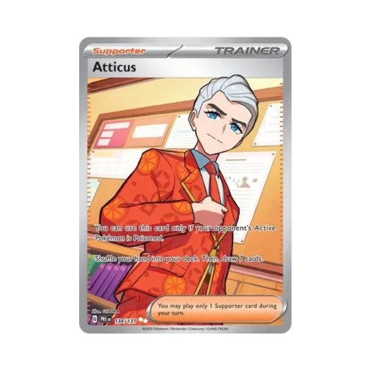 Pokemon TCG Atticus UR Prismatic Evolutions (English Ver.)