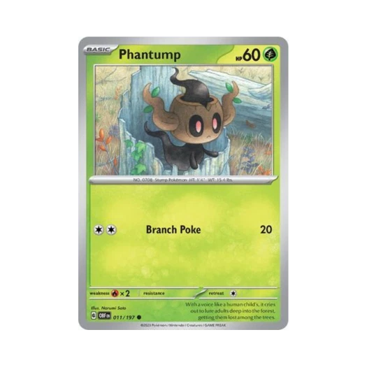 포켓몬 TCG 나목령 C 옵시디언 플레임즈 (영문판) 카드 이미지