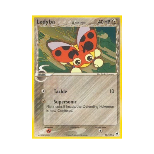 포켓몬 TCG 레디바 C EX 드래곤 프론티어스 (영문판)