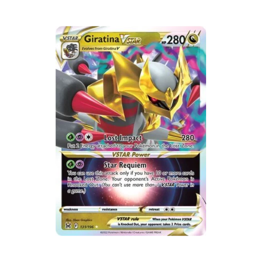 Pokemon TCG Giratina VSTAR HRV Lost Origin (English Ver.)