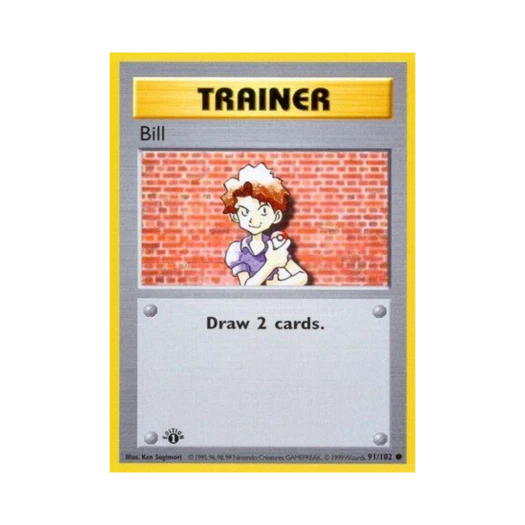 Pokemon TCG Bill C Base Set (English Ver.)