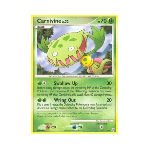 포켓몬 TCG 무스틈니 R 다이아몬드 & 펄 (영문판)