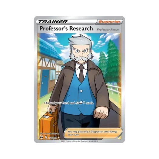 포켓몬 TCG 박사의 연구 UR 크라운 제니스 (영문판)
