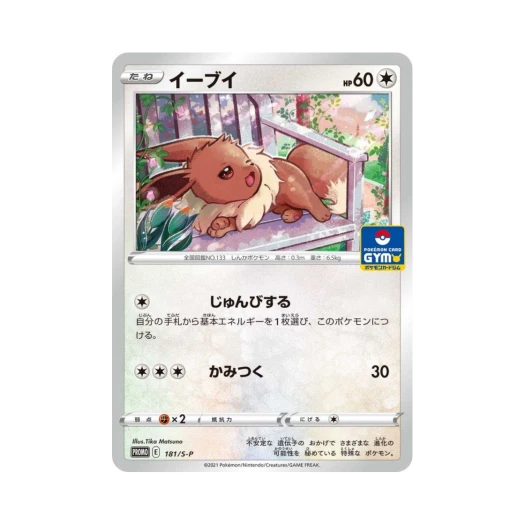 Pokemon TCG Eevee P Sword & Shield Promos (Japanese Ver.)